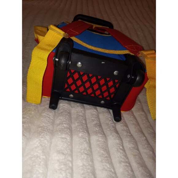 Sesame Street Elmo Rolling Backpack New with Tags Suitcase Bookbag - Picture 5 of 6